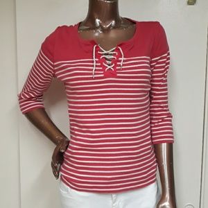 LRL Ralph Lauren Nautical Look Top